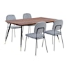 Armen Living Messina/Lucy Dining Set