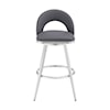 Armen Living Charlotte Gray Barstool