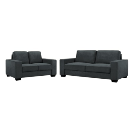 2-pc. Track-Arm Living Room Set