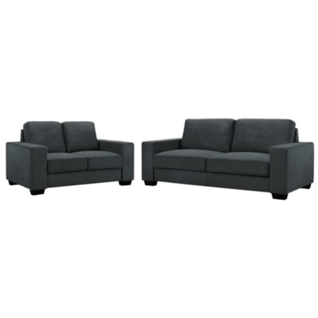 2-pc. Track-Arm Living Room Set