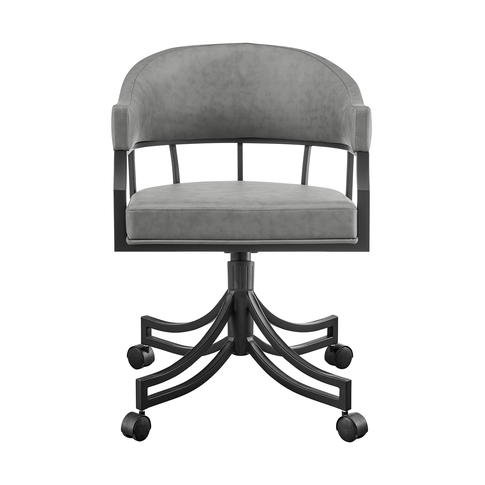 Swivel Dining Chair w/ Casters