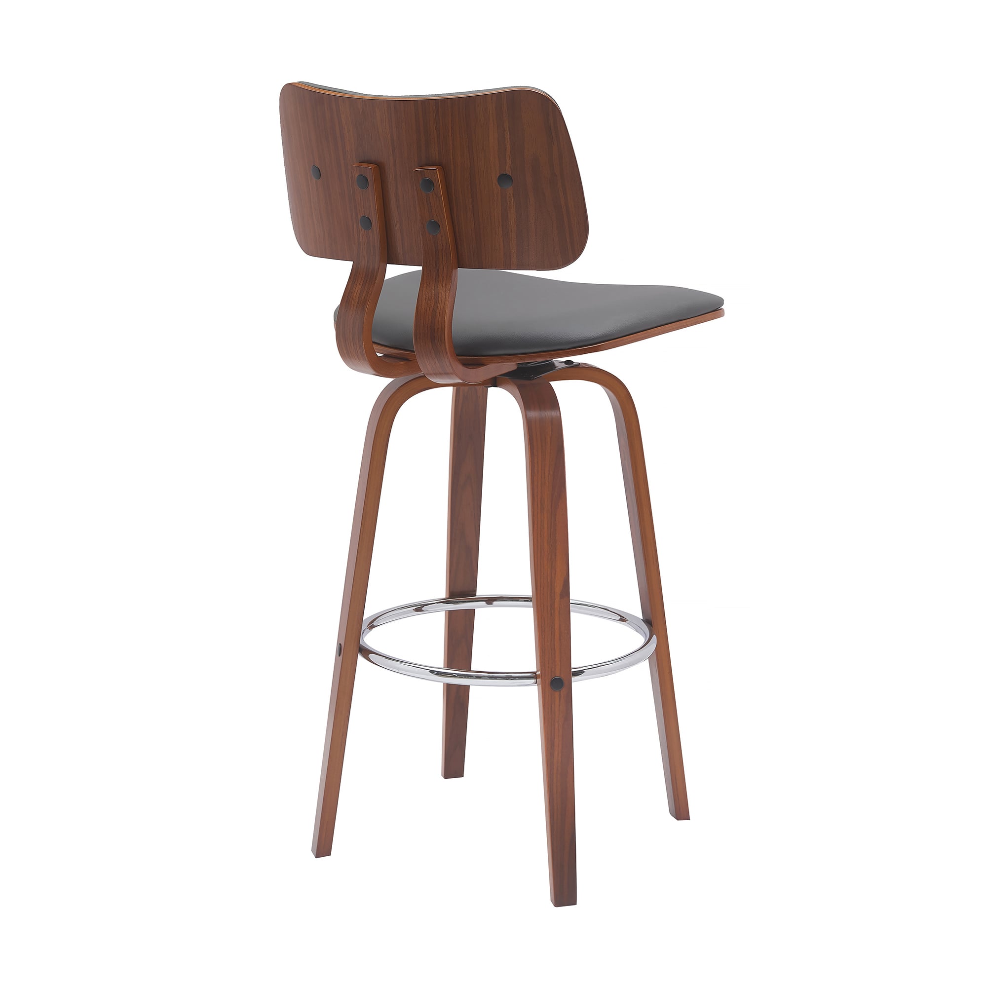 Armen Living Pico Swivel Bar Stool