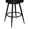 Armen Living Amador Swivel Counter-Height Stool