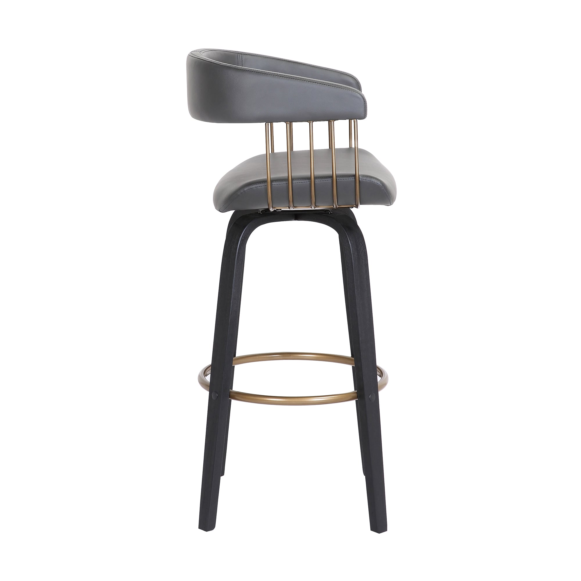 Armen Living Topanga Swivel Bar Stool