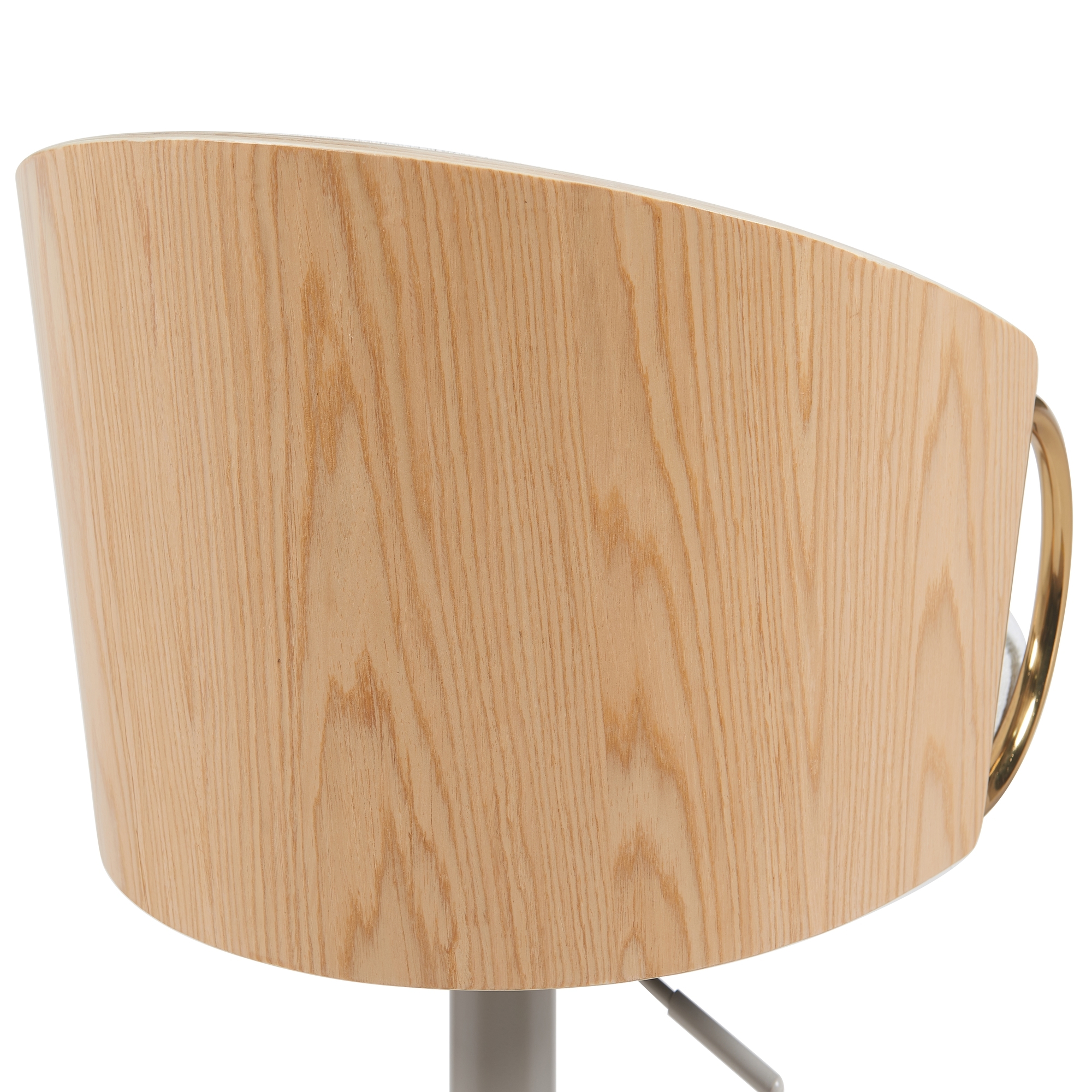 Adjustable Upholstered Bar Stool