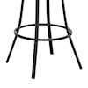 Armen Living Palmdale Swivel Bar Stool