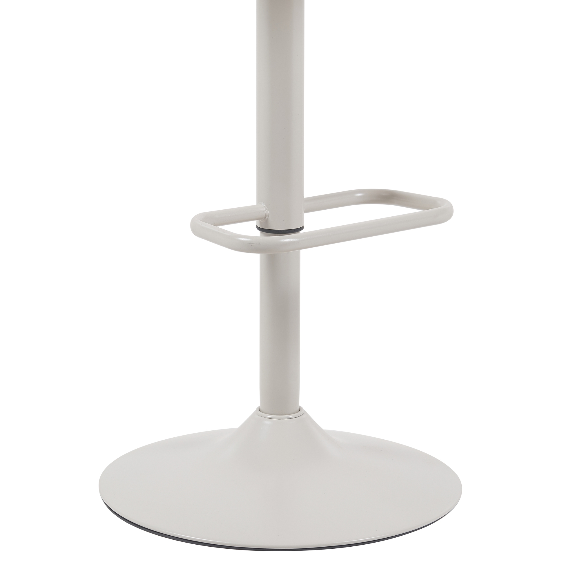 Armen Living Toby Upholstered Adjustable Bar Stool