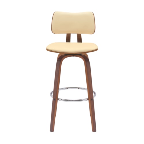 Contemporary Swivel Bar Stool