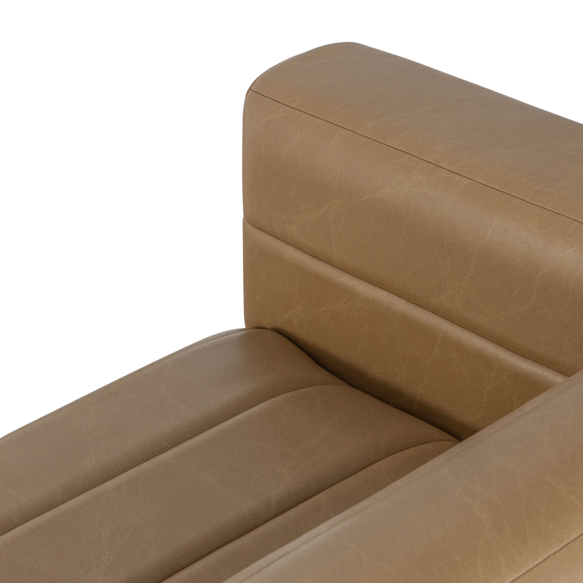 Armen Living Brea Squared 3-Seater Sofa