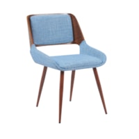 Walnut/Blue