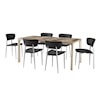 Armen Living Otello/Tori Dining Set