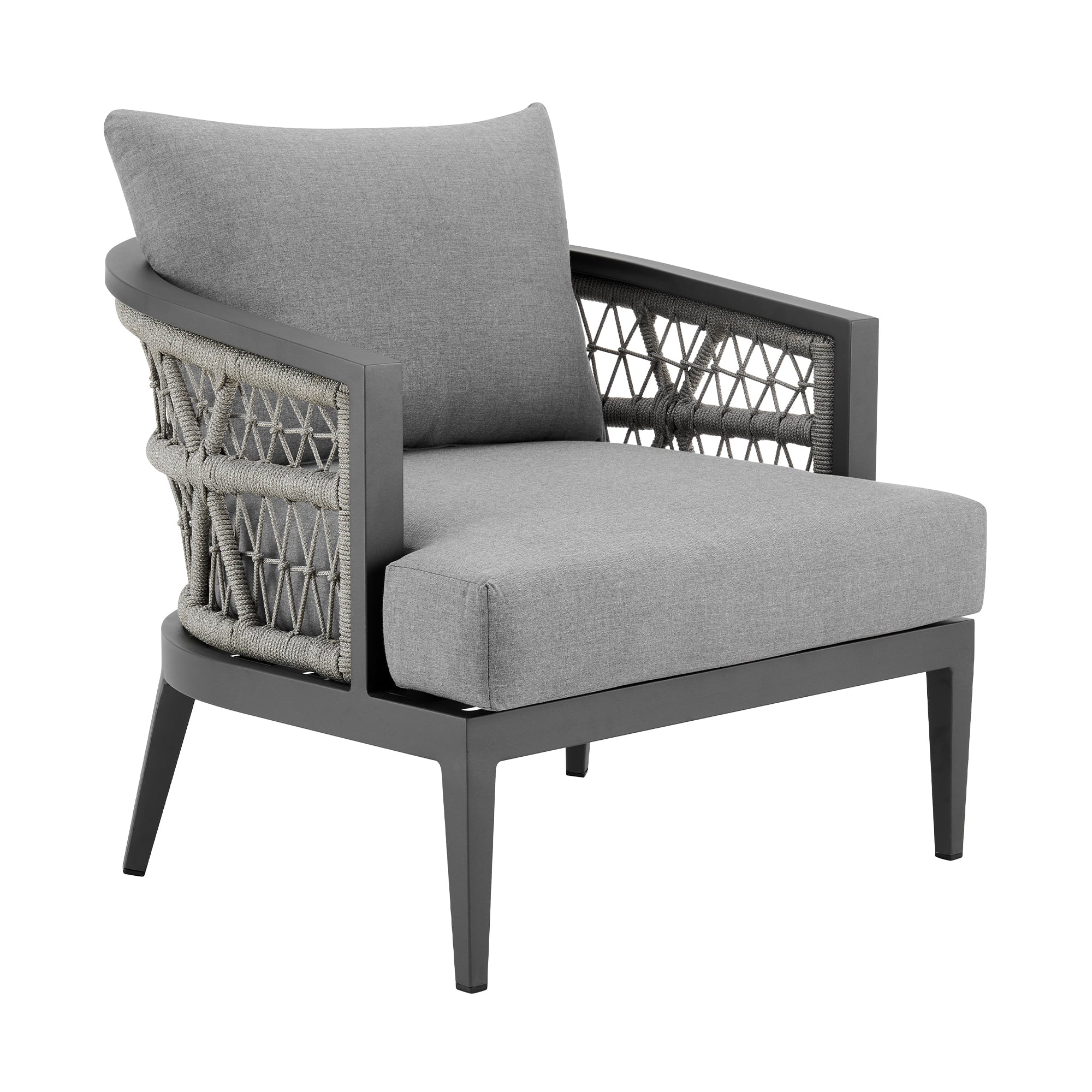 Armen Living Zella Outdoor Conversation Set