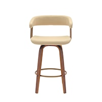 Contemporary Swivel Counter-Height Stool