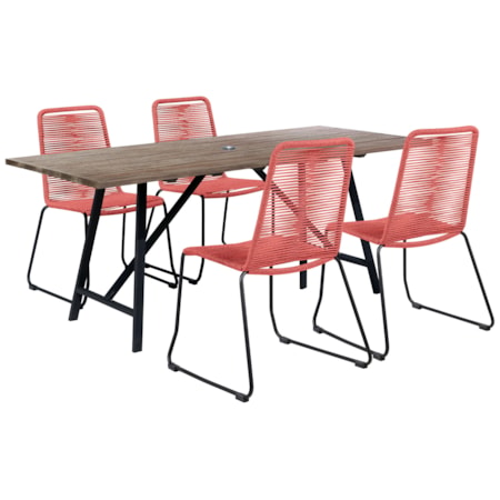 5-Piece Outdoor Dining Set