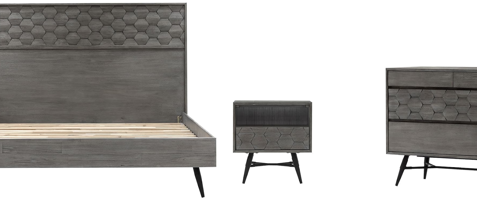 Contemporary King 4-Piece Bedroom Set