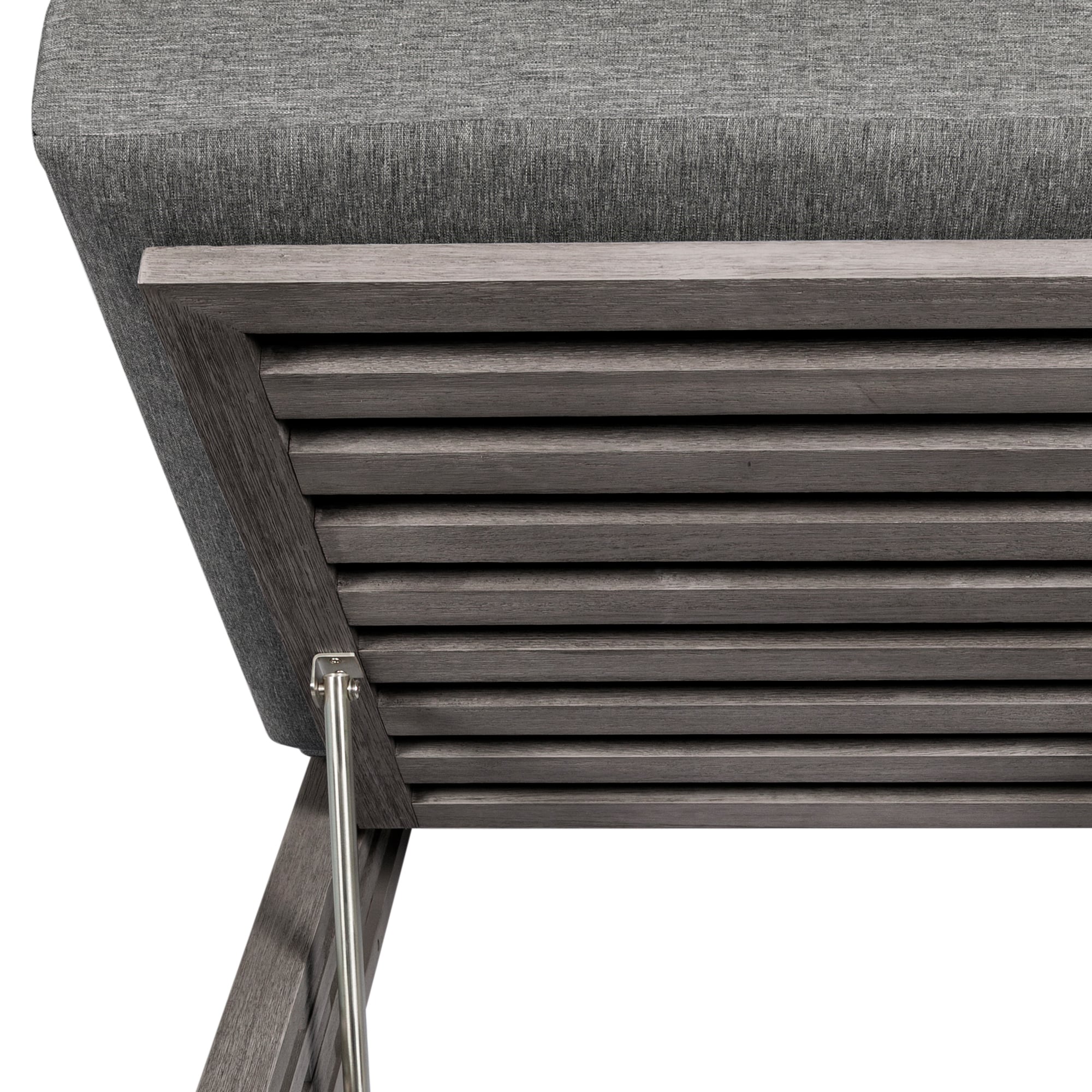 Armen Living Vivid Outdoor Chaise Lounge