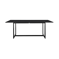 Contemporary Outdoor Aluminum Dining Table