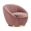 Armen Living Mitzy Swivel Chair