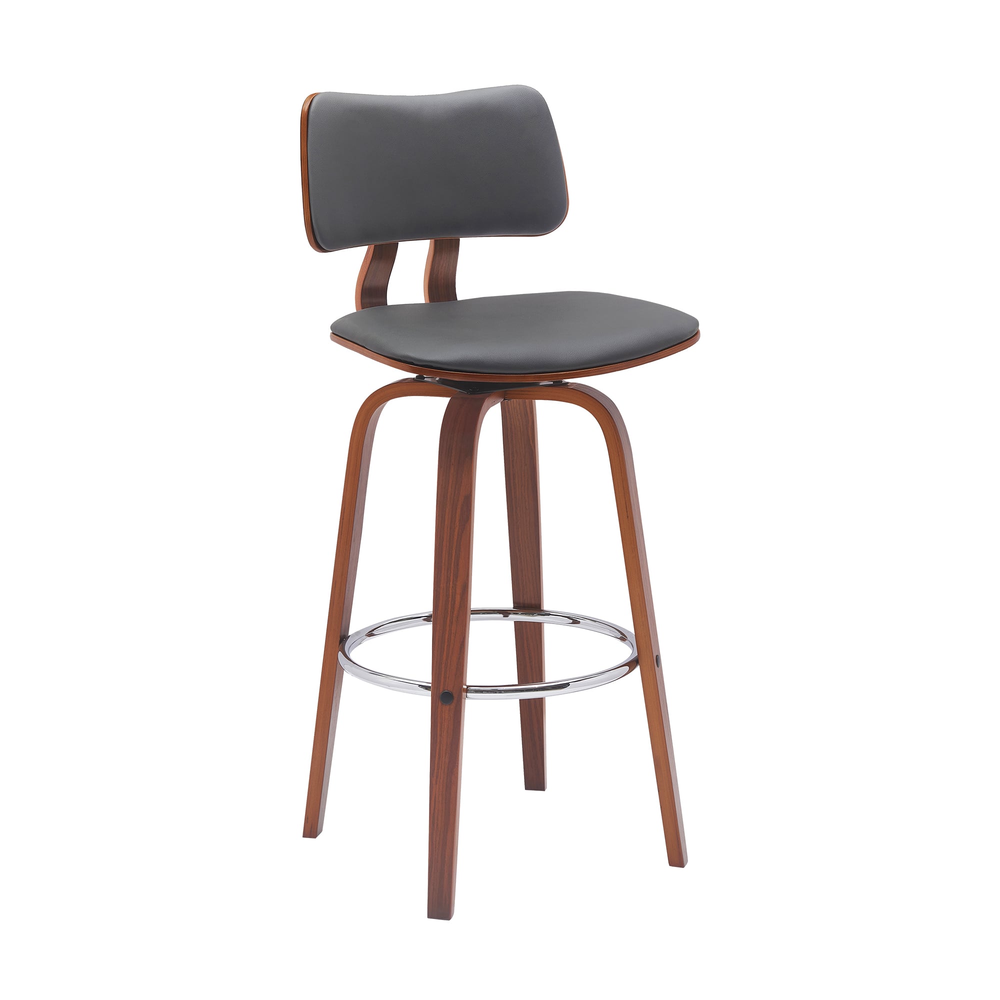 Armen Living Pico Swivel Bar Stool