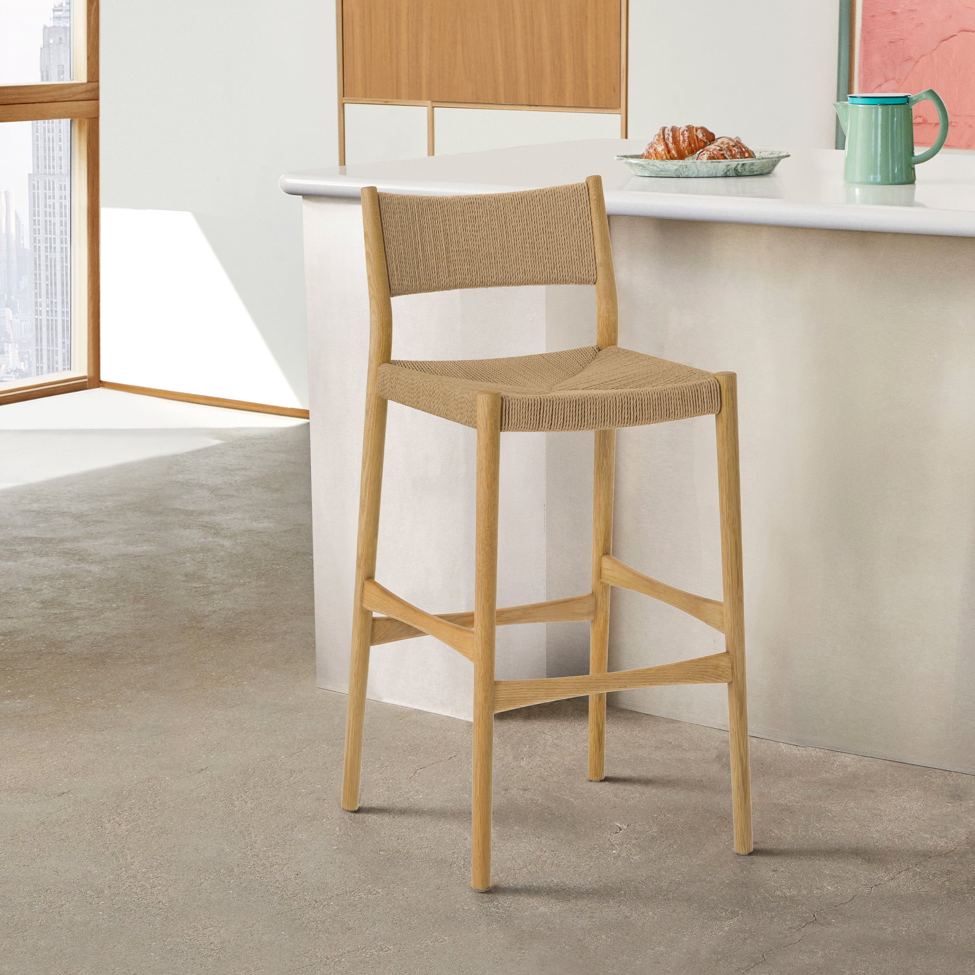 Armen Living Erie Bar Stool