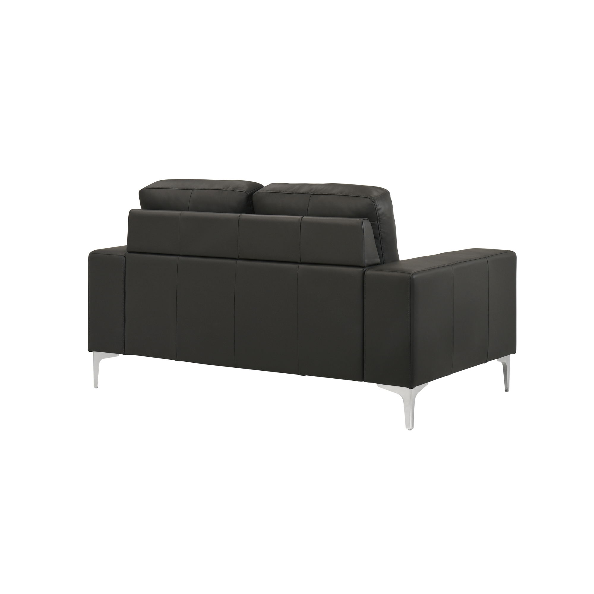 Armen Living Faelin 2-pc. Top-Grain Leather Living Room Set