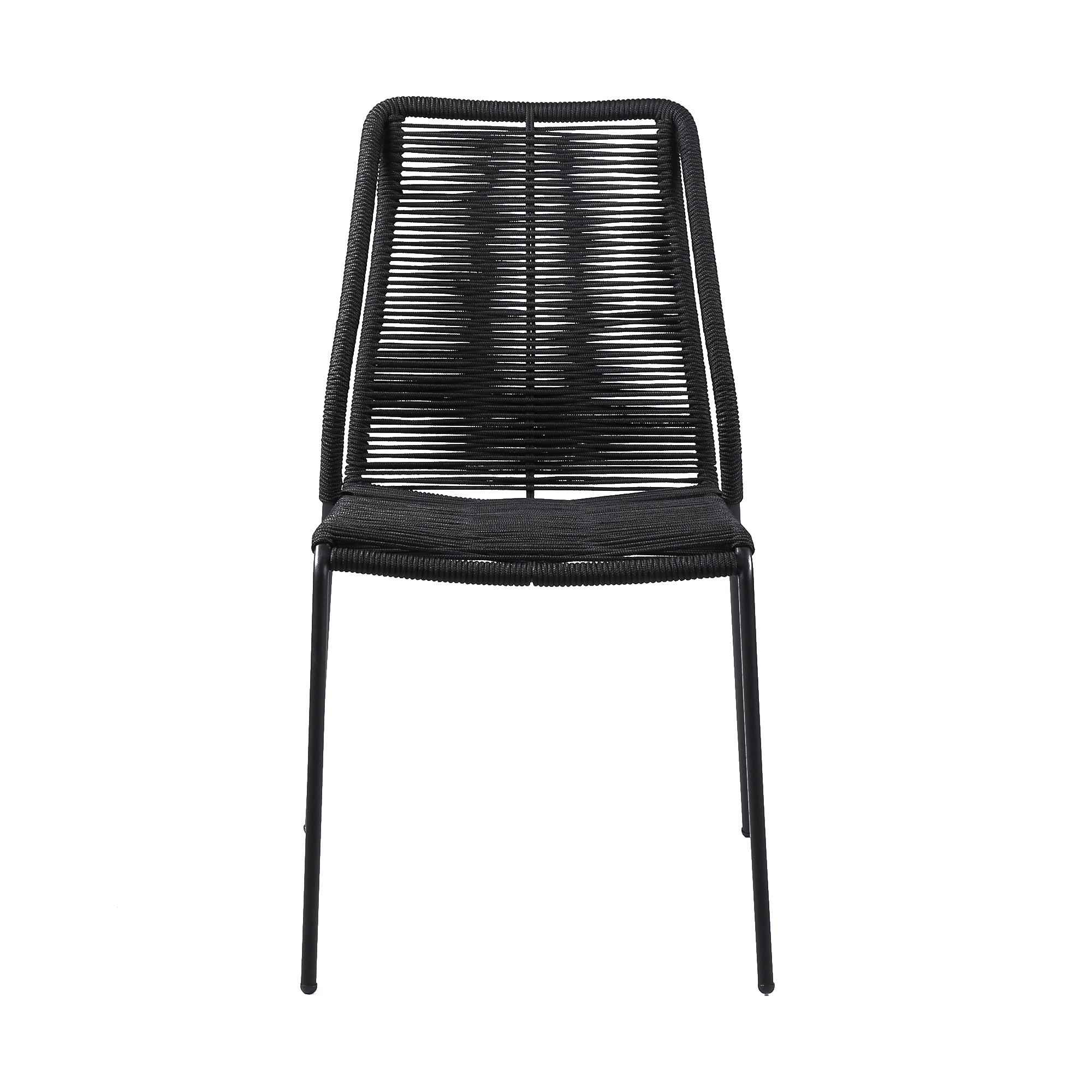 Armen Living Clip Outdoor Dining Chair