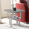 Armen Living Illusion End Table