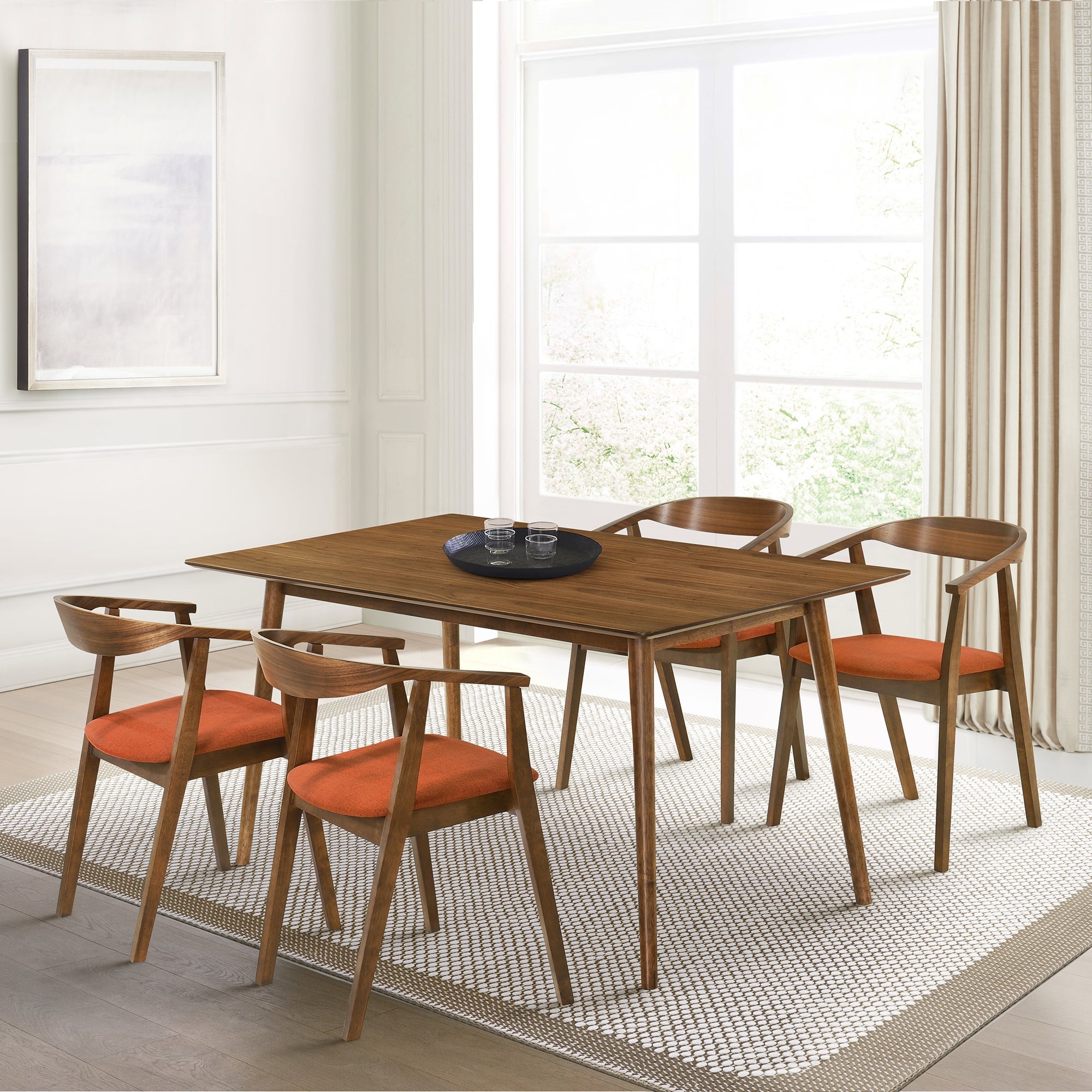 Armen Living Westmont / Santana Dining Set