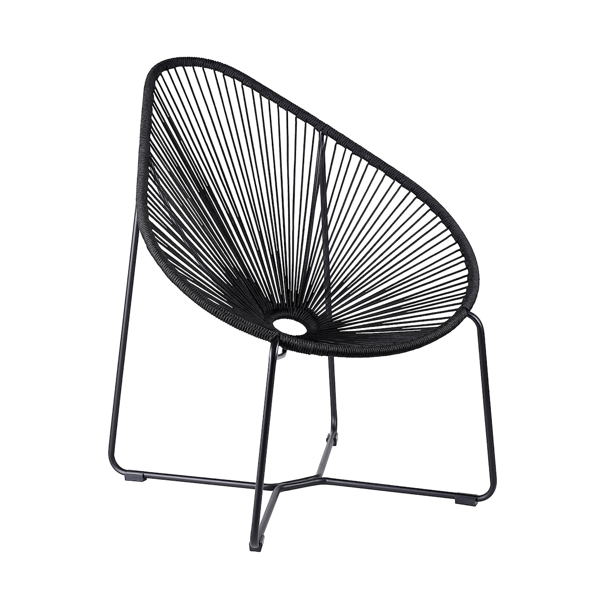 Armen Living Acapulco Outdoor Lounge Chair