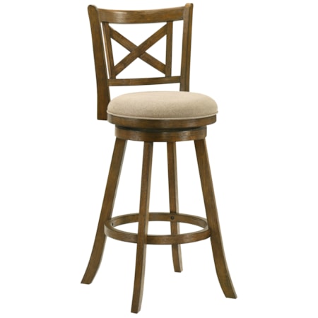 X-Back Swivel Barstool