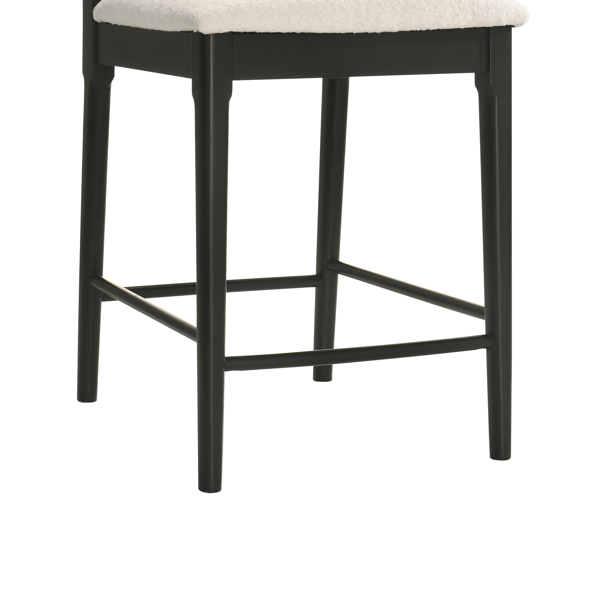 Armen Living Tobias Woven-Back Counter Stool