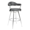 Armen Living Amador Swivel Bar Stool