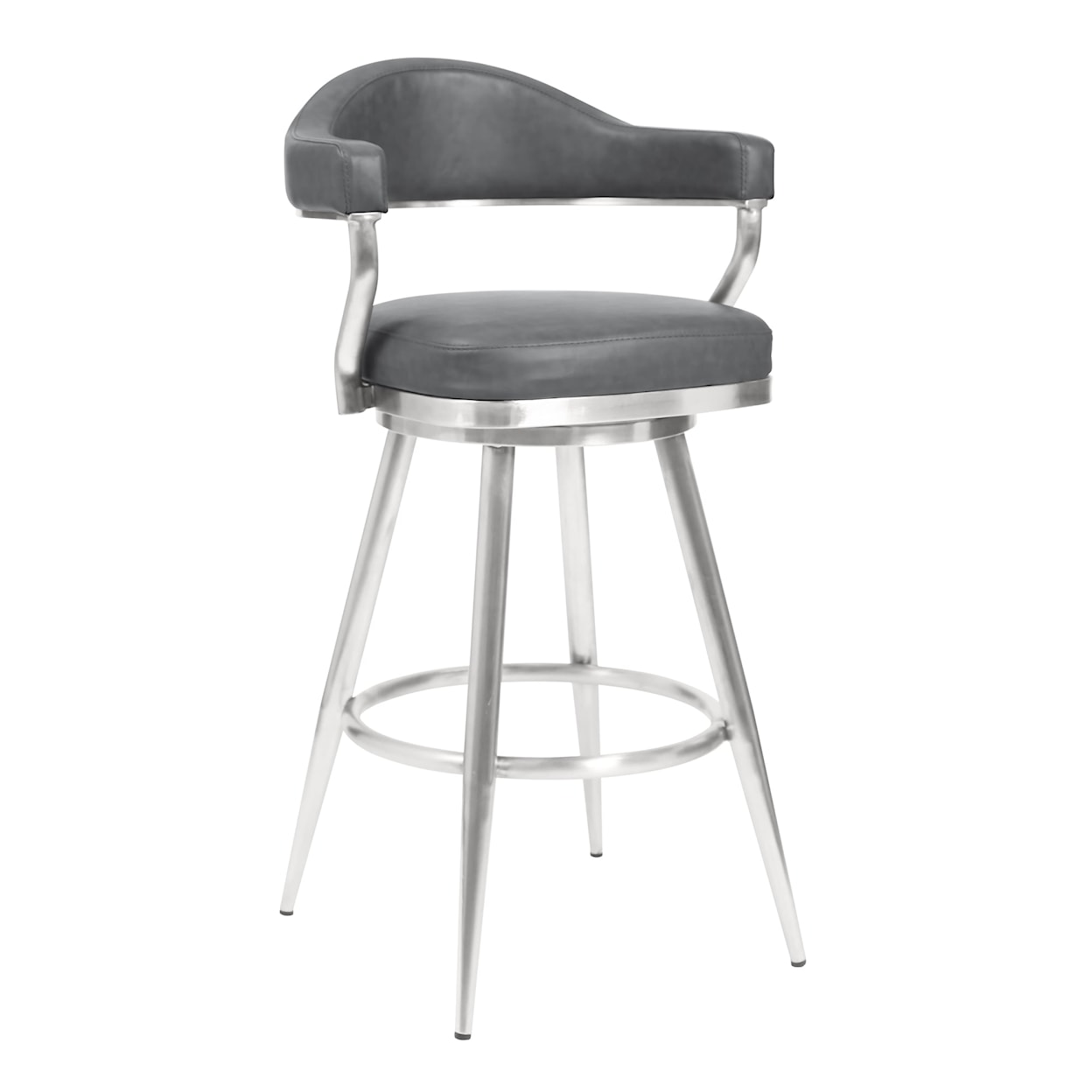 Armen Living Amador Swivel Counter Stool