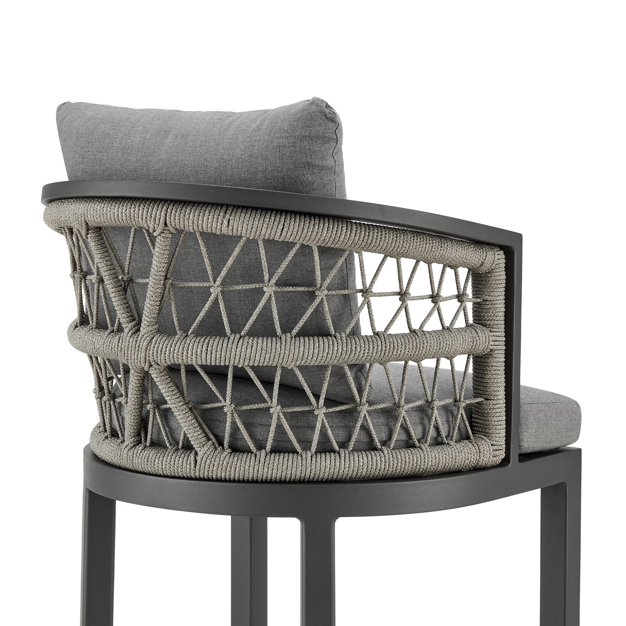 Armen Living Zella Outdoor Barstool