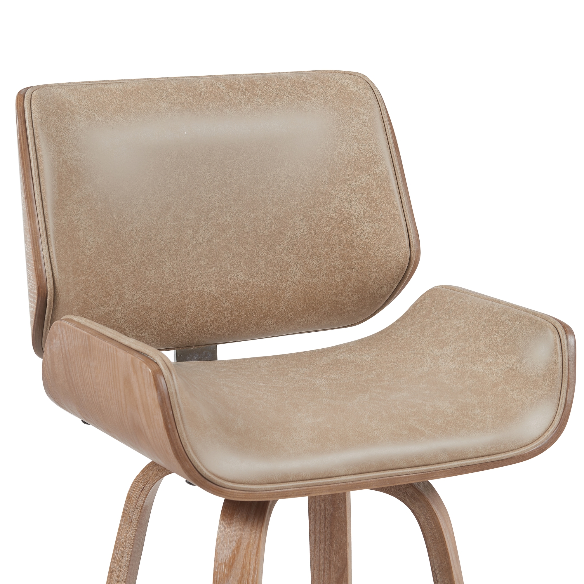 Upholstered Swivel Bar Chair