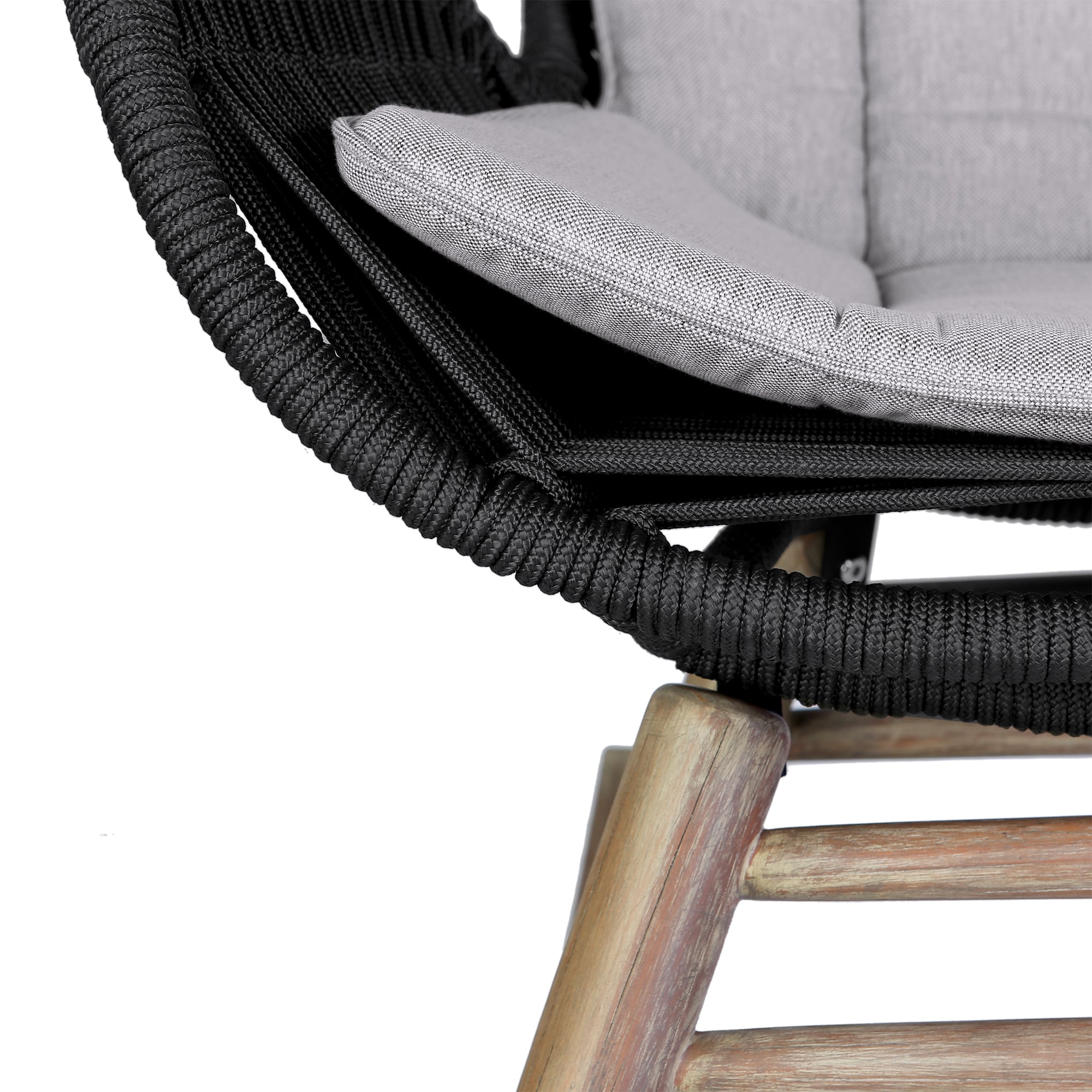 Armen Living Mateo Outdoor Rocking Chair