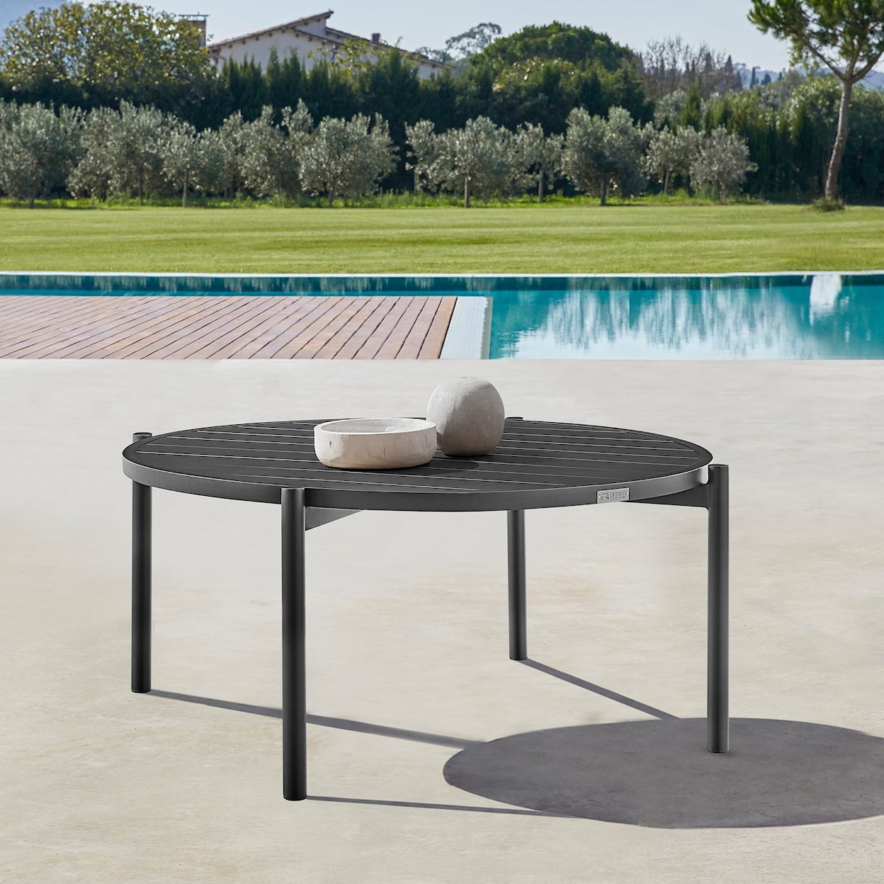 Armen Living Tiffany Outdoor Coffee Table