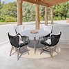 Armen Living Sydney / Fanny 5-Piece Outdoor Dining Set