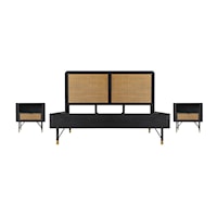 Contemporary King 3-Piece Bedroom Set