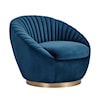 Armen Living Mitzy Swivel Chair