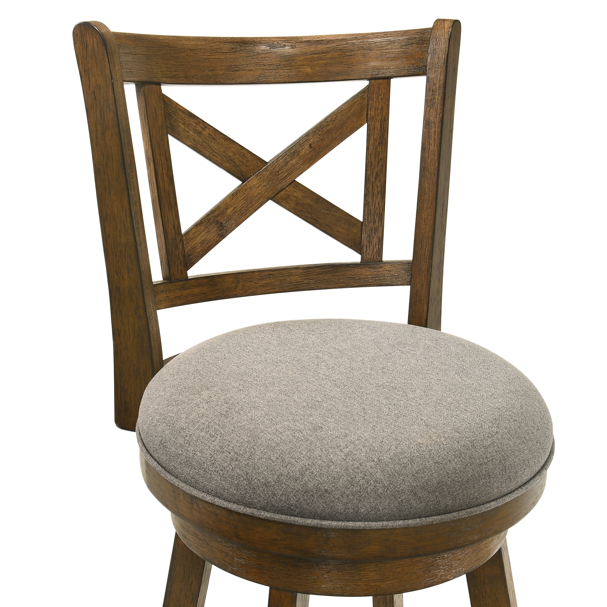 Armen Living Kodi X-Back Swivel Counter Stool