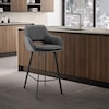 Armen Living Aura Counter Height Stool