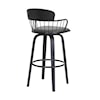 Armen Living Willow Swivel Bar Stool