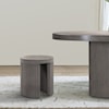 Armen Living Wave Indoor/Outdoor Stool End Table