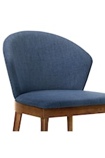 Armen Living Juno Set of 2 Contemporary Upholstered Side Chairs