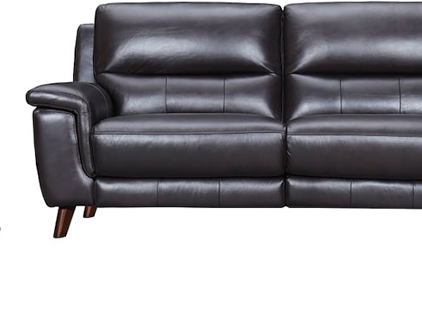 Brown Leather Living Room Set