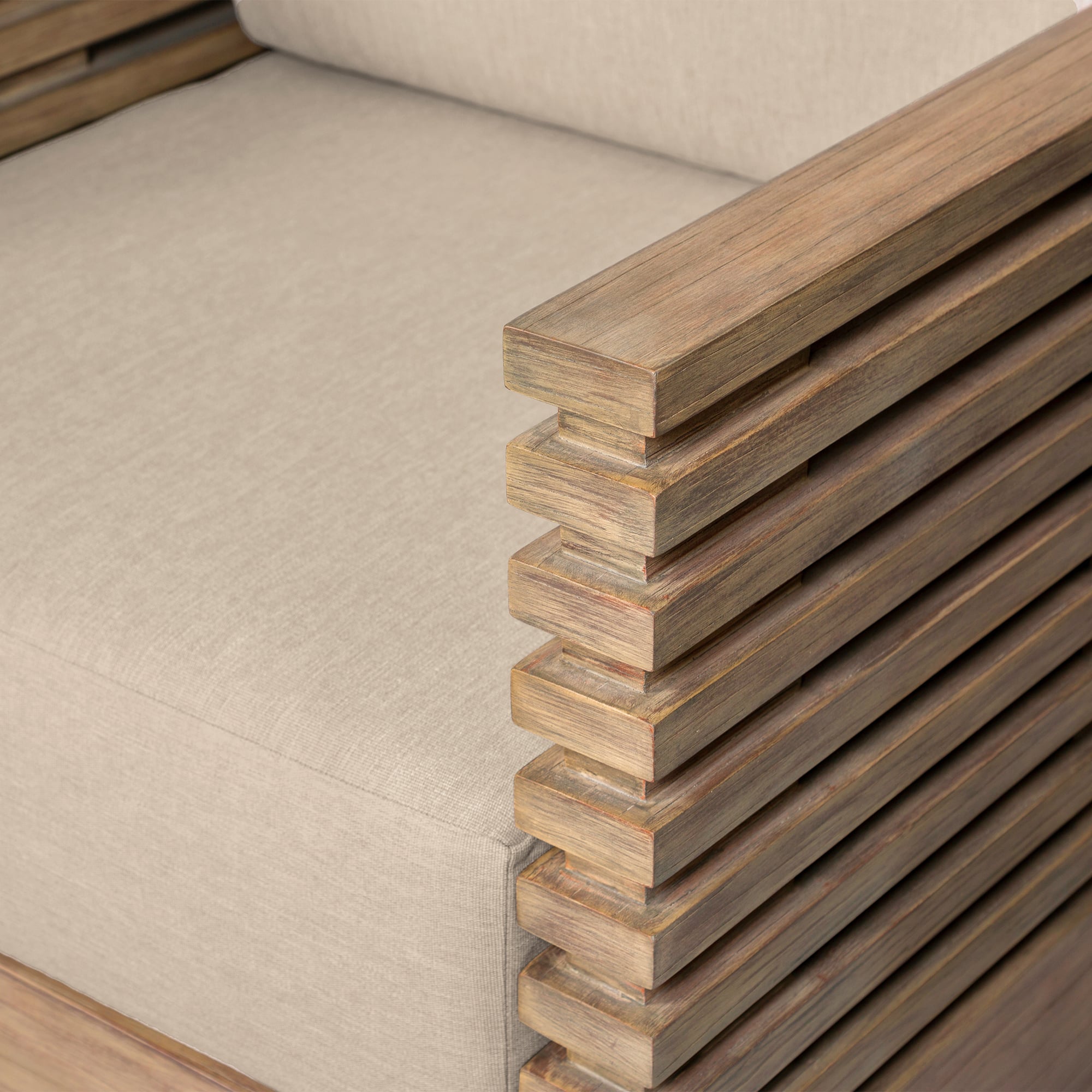 Armen Living Vivid Outdoor Conversation Set