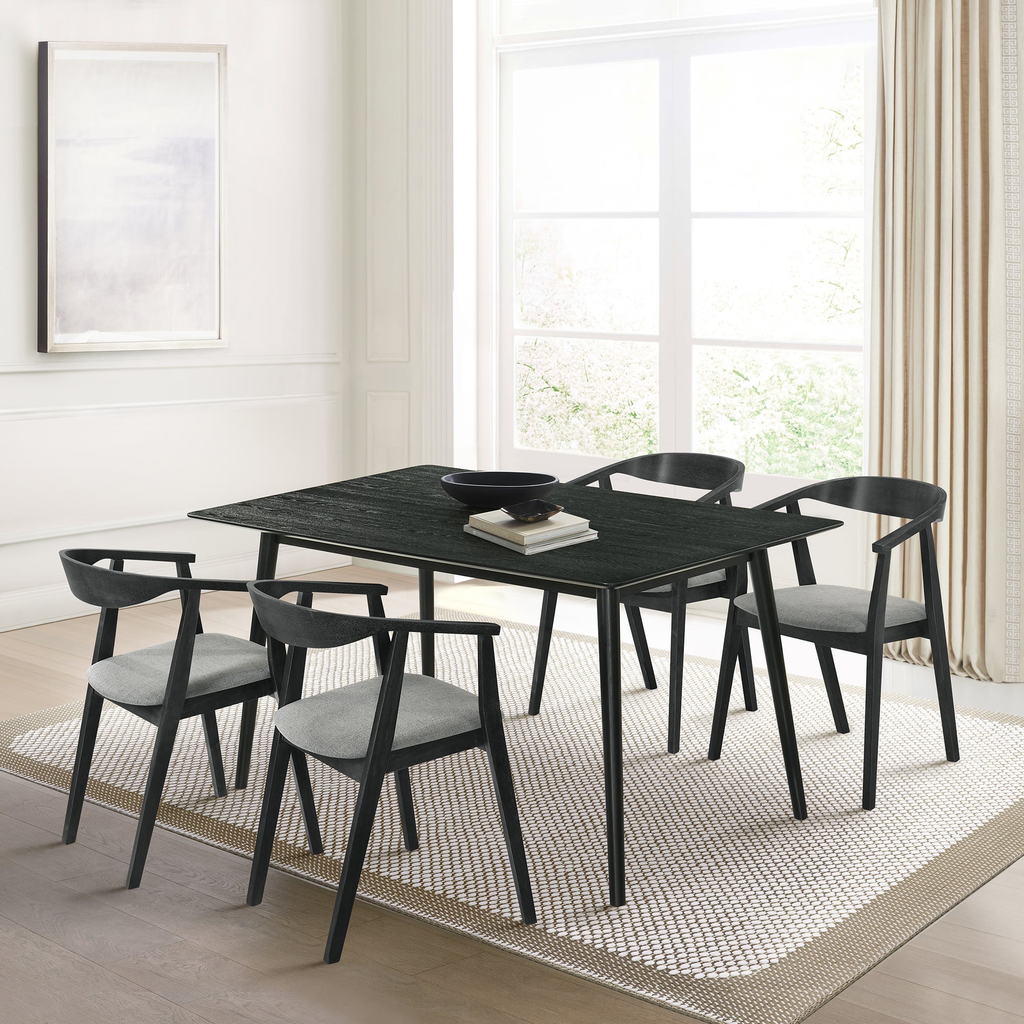Armen Living Westmont / Santana Dining Set