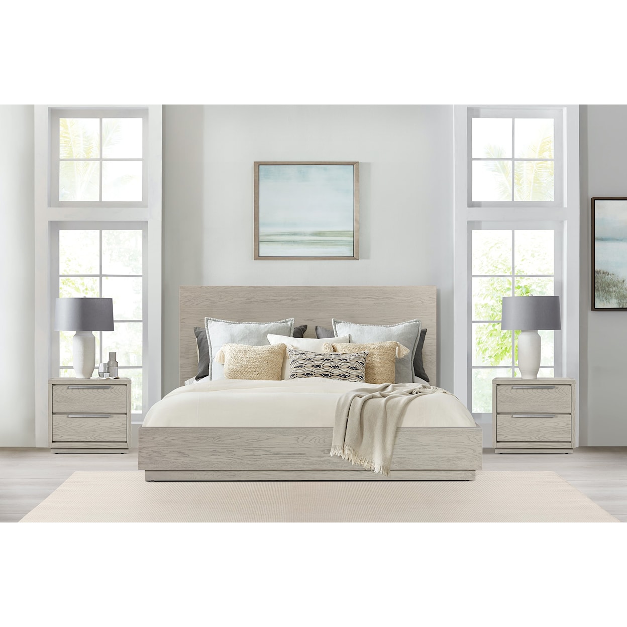 Armen Living Abbey 3pc Bedroom Set