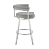 Armen Living Nolagam Counter-Height Stool